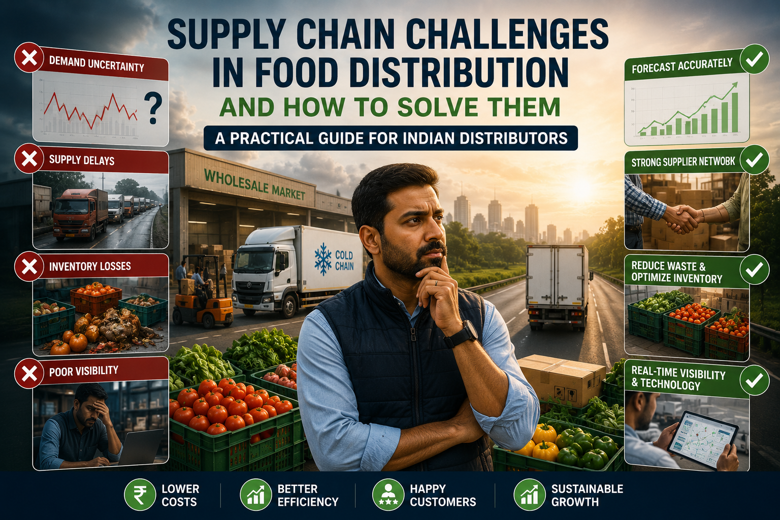supply chain challenges in food distribution